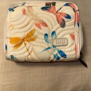 Lug Splits Wallet- Dragonfly